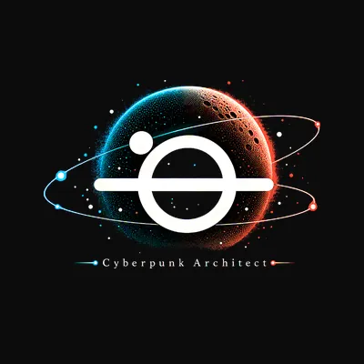 Design “TECNOFABRUM Planet” on a black T-shirt