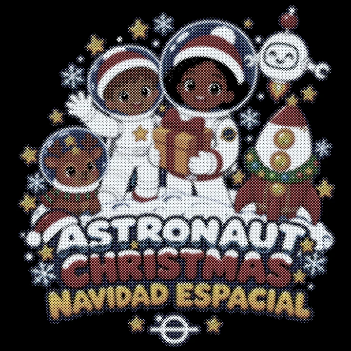 Disseny: Navidad Espacial - Astronautas Infantil